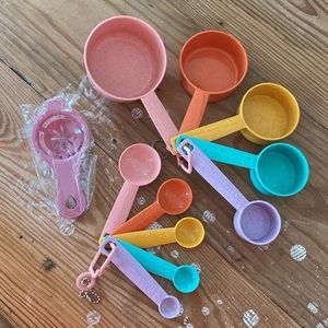New Rainbow Measuring Cups & Spoons Sets 🌈